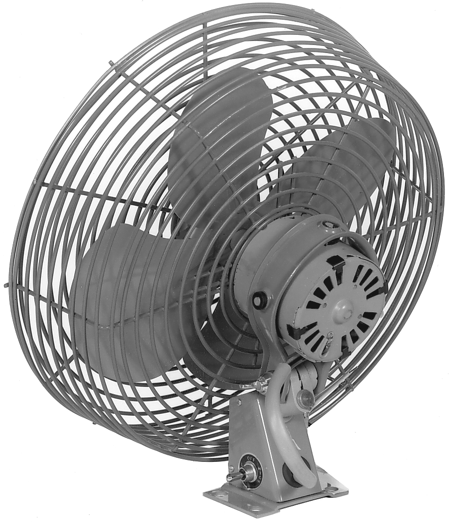 Qmark N12 Wall and Bench Mount Air Circulator Fans