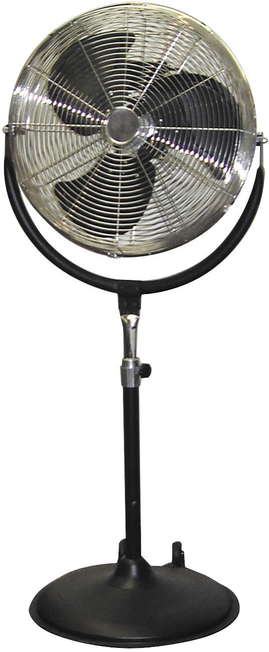 Qmark LDC20 Light Commercial Duty Pedestal Air Circulator Fan
